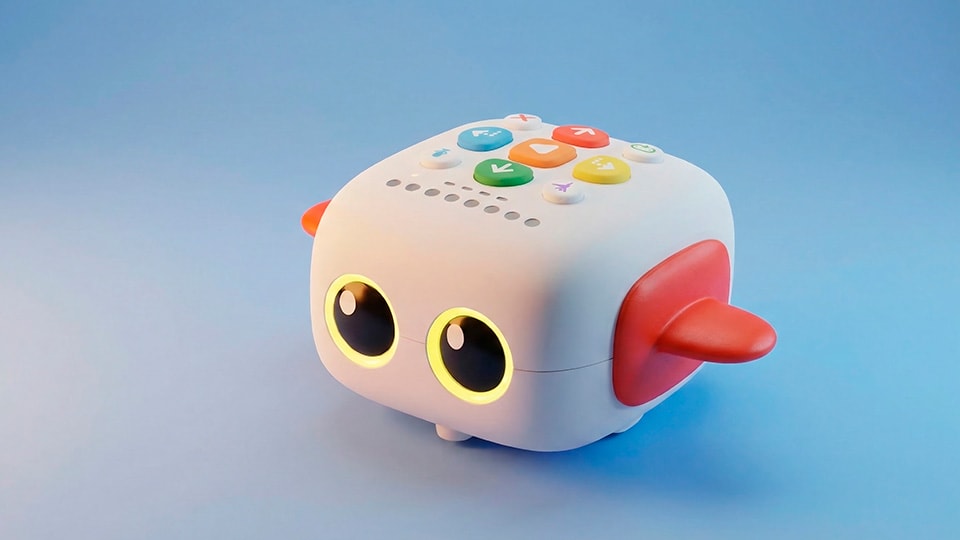 Tale-Bot Pro – Robot educativo sin pantalla